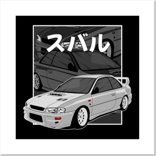 Subaru Impreza GC8 Posters and Art